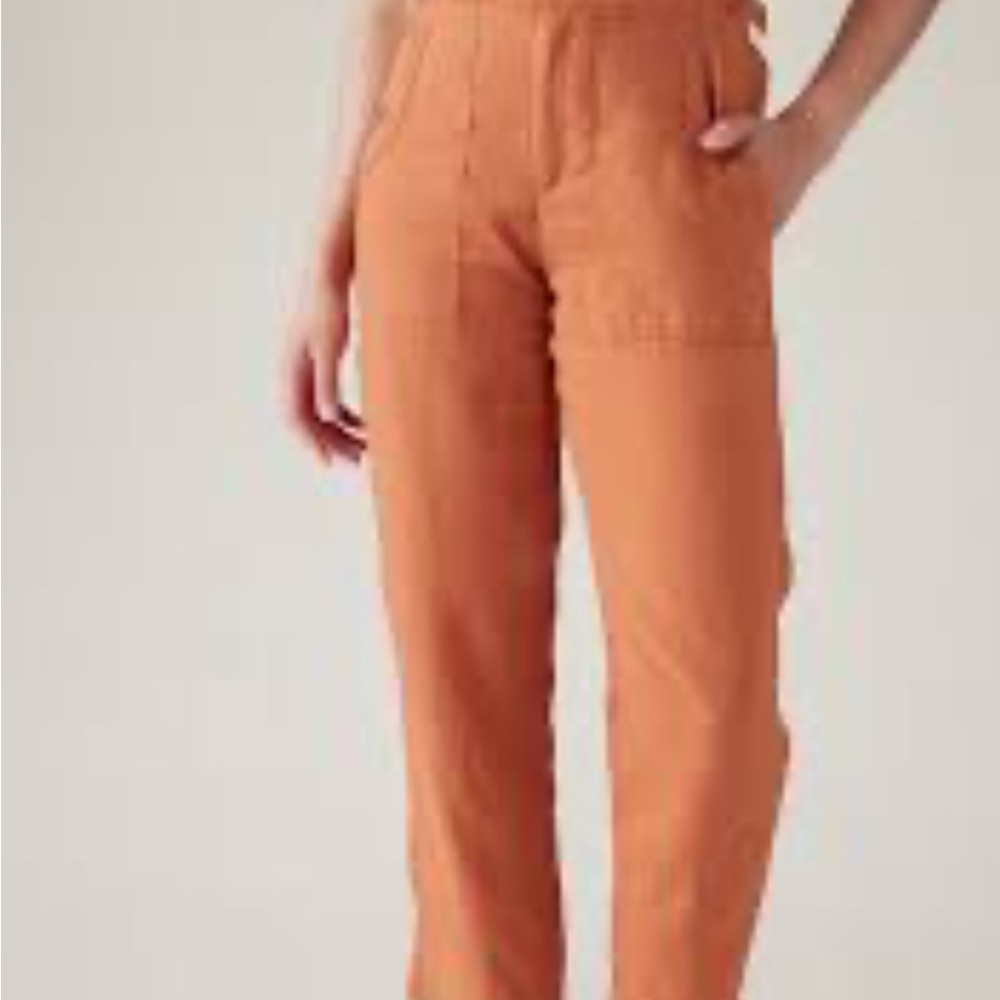 NWT Athleta Voyager Linen Pant